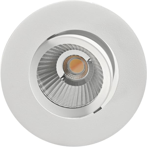 Namron Alfa Eco Downlight Warmdim 8W matt hvit 8-pack