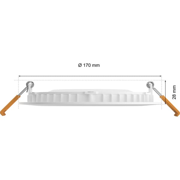 Philips Hue WCA Slim Downlight L 170mm HVit