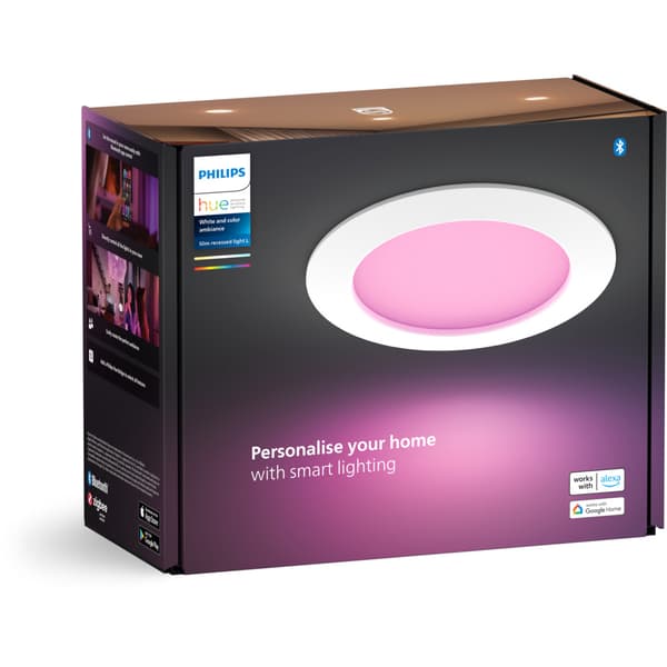 Philips Hue WCA Slim Downlight L 170mm HVit