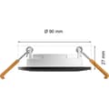 Miniatyrbilde 2 av 9: Philips Hue WCA Slim Downlight S 90mm Sort