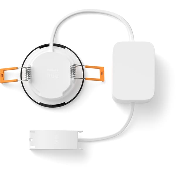 Philips Hue WCA Slim Downlight S 90mm Sort Multipack