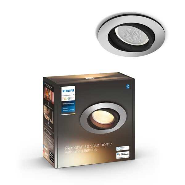 Philips Hue WA Milliskin Downlight Rund 4,2w Alu