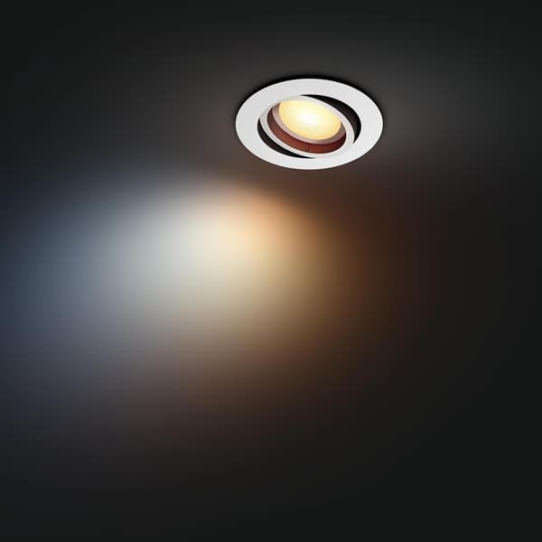 Philips Hue WA Milliskin Downlight Rund 4,2w Hvit