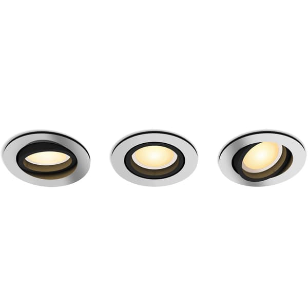 Philips Hue WA Milliskin Downlight Rund 3x4,2w Alu