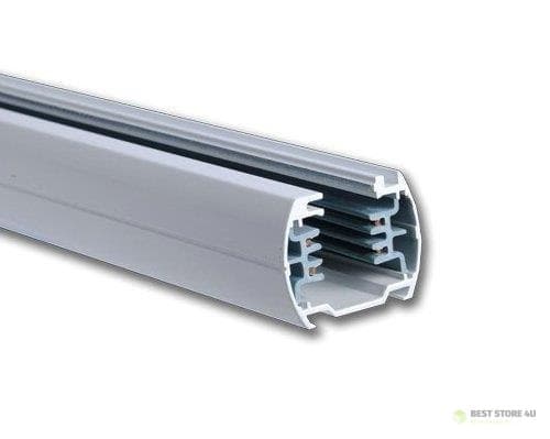 Samleskinne Samleskinnesystem 3F 2 meter Hvid 3 faset (strømstik og endestykke medfølger) V-TAC
