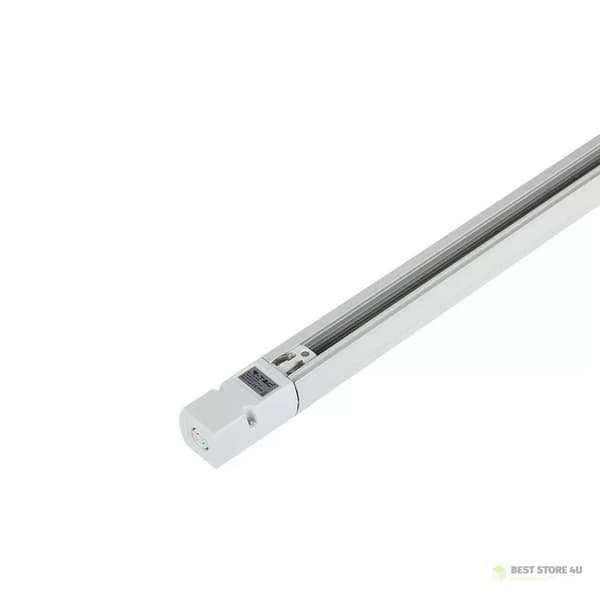 Samleskinne Samleskinnesystem 3F 2 meter Hvid 3 faset (strømstik og endestykke medfølger) V-TAC
