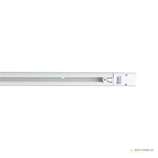 Samleskinne Samleskinnesystem 3F 2 meter Hvid 3 faset (strømstik og endestykke medfølger) V-TAC