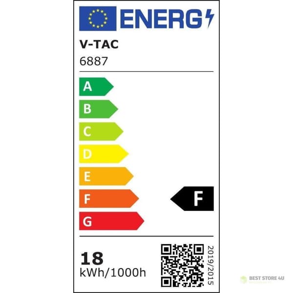 Skinnesystemarmatur SMART 48V V-TAC 18W LED CCT 30 stk. SMART WiFi TRACKLIGHT Sort VT-3618 2700K-6400K 1500lm 3 års garanti