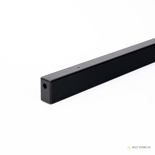 Ytmonterad skena Railsystem SMART 48V V-TAC 100cm Aluminium Svart (kåpa och gavlar ingår)