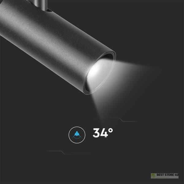 Projektorin valaisin magneettikiskojärjestelmä 48V V-TAC 11W LED 34st VT-42010 3000K 1300lm 3 vuoden takuu