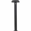 Miniatyrbilde 4 av 5: Solcellelampe Brilliant Svart Metall Plast 4 W