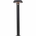 Miniatyrbilde 2 av 5: Solcellelampe Brilliant Svart Metall Plast 4 W