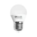 Miniatyrbild 1 av 2: Sfärisk LED-lampa Silver Electronics 960727 E27 7W - 3000K