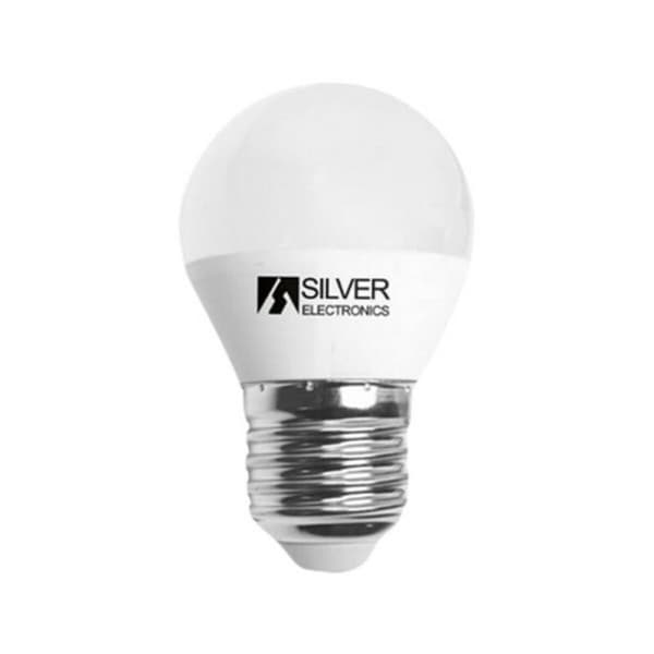 Sfärisk LED-lampa Silver Electronics 960727 E27 7W - 5000K