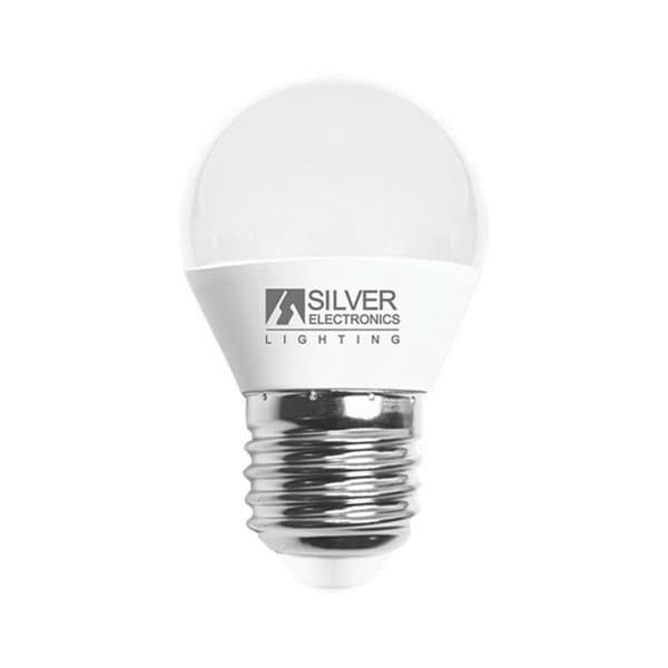 Sfärisk LED-lampa Silver Electronics 960727 E27 7W - 5000K