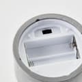Pikkukuva 6 / 6: LED Kynttilä Brilliant Harmaa Metalli 3 osaa