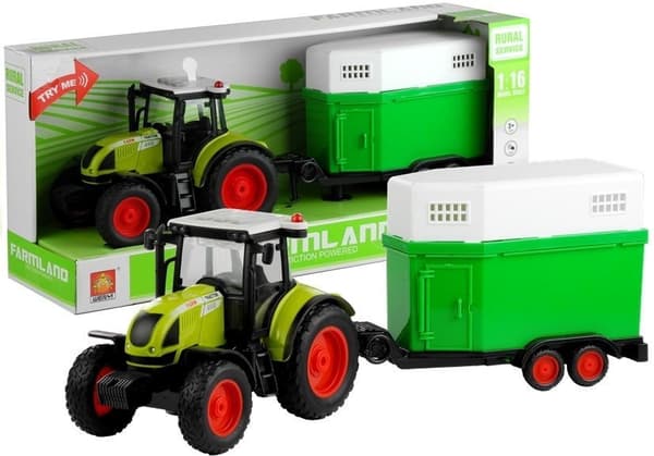 Tractor with a Horse Trailer Friction Drive Sound 37,5