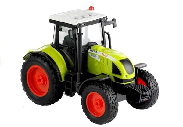 Tractor with a Trailer Tanker Sound Friction Motor 37,5 cm