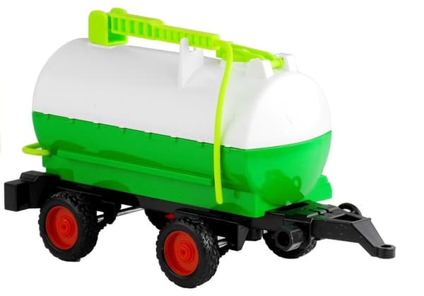 Tractor with a Trailer Tanker Sound Friction Motor 37,5 cm