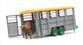 Miniatyrbillede 5 af 9: Kvægtrailer, ko BRUDER 02227 Profi serie 1:16