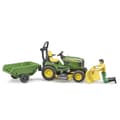 Miniatyrbillede 3 af 5: Rider-on plæneklipper med gartnerfigur BRUDER 62104 Profi 1:16