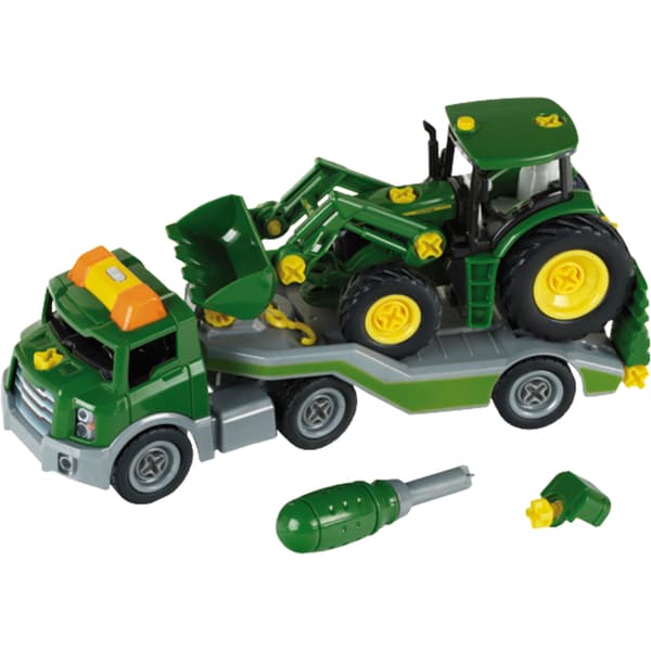 Transporter med John Deere traktor