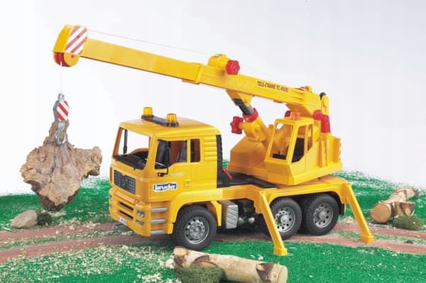 MAN Crane Bruder Profi BRUDER 02754 Profi serie 1:16