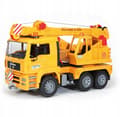 Miniatyrbillede 2 af 3: MAN Crane Bruder Profi BRUDER 02754 Profi serie 1:16