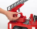 Miniatyrbillede 7 af 8: MAN Brandbil med stige BRUDER 02771 Profi-serie 1:16