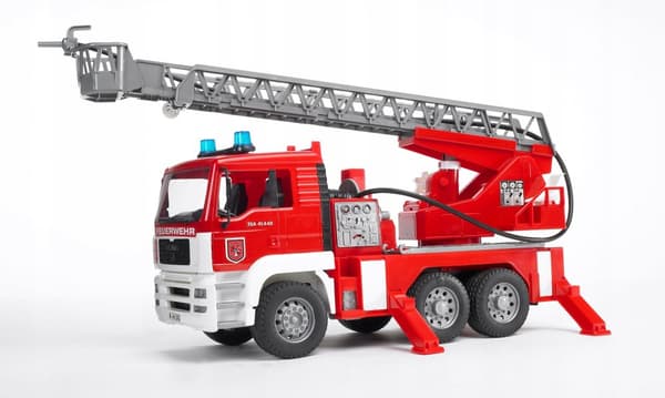 MAN Brandbil med stige BRUDER 02771 Profi-serie 1:16
