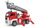 Miniatyrbillede 1 af 8: MAN Brandbil med stige BRUDER 02771 Profi-serie 1:16