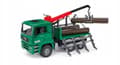 Miniatyrbillede 1 af 2: MAN Trætransporter BRUDER 02769 Profi serie 1:16