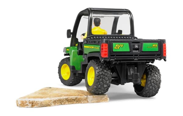 John Deere Gator XUV 855D med figur BRUDER 02490 Profi-serie 1:16