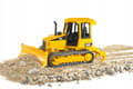 Miniatyrbillede 5 af 5: Caterpillar larvebåndsbuldozer BRUDER 02443 Profi-serie 1:16