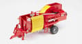 Miniatyrbillede 1 af 5: Grimme SE 75 Kartoffeloptager BRUDER 02130 Profi serie 1:16
