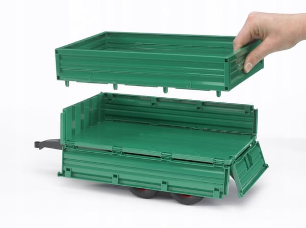 Toakslet trailer BRUDER 02010 Profi-serie 1:16