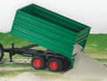 Miniatyrbillede 2 af 5: Toakslet trailer BRUDER 02010 Profi-serie 1:16