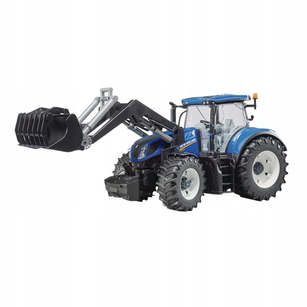 New Holland T7.315 med læsser BRUDER 03121 Profi-serie 1:16