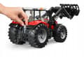 Miniatyrbild 6 av 7: Massey-Ferguson med frontlastare BRUDER 03047 Profi-serien 1:16
