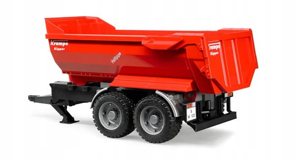 Krampe BRUDER 02225 Profi serie 1:16 tandem trailer