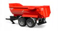 Miniatyrbillede 3 af 5: Krampe BRUDER 02225 Profi serie 1:16 tandem trailer