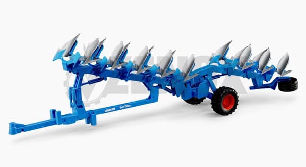 Lemken Vari-Titan vendeplov, BRUDER 02250 Profi-serie 1:16