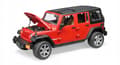 Miniatyrbillede 4 af 11: Jeep Wrangler Unlimited Rubicon BRUDER 02525 Profi serie 1:16
