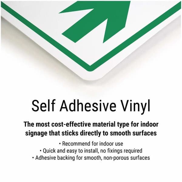 V-säkerhet - CV033BQ-FS - Vsafety Social Distance Floor Sticker 600 mm x 400 mm