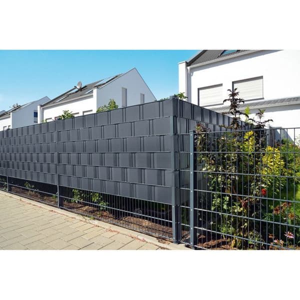 Cellfast stängseltejp, UV-beständig, 20 clips, 35m, grafit, 30-080