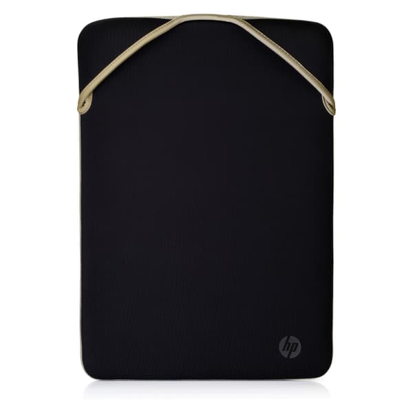HP 15.6 Reversible Sleeve – Black, Gold