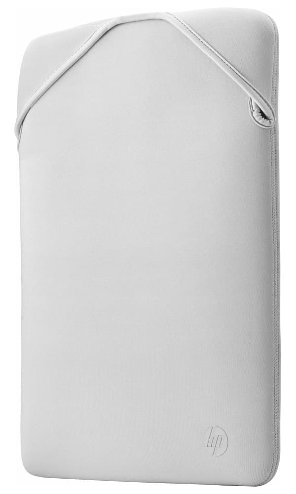 HP Reversible Protective 15.6-inch Silver Laptop Sleeve 15.6" Sleeve case Black, Silver