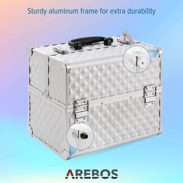 Makeupkuffert Diamond - 15L Aluminium