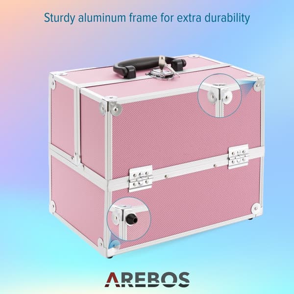 Makeupkuffert aluminium 15L