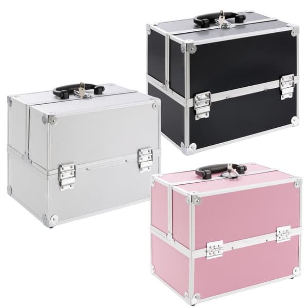 Makeupkuffert aluminium 15L